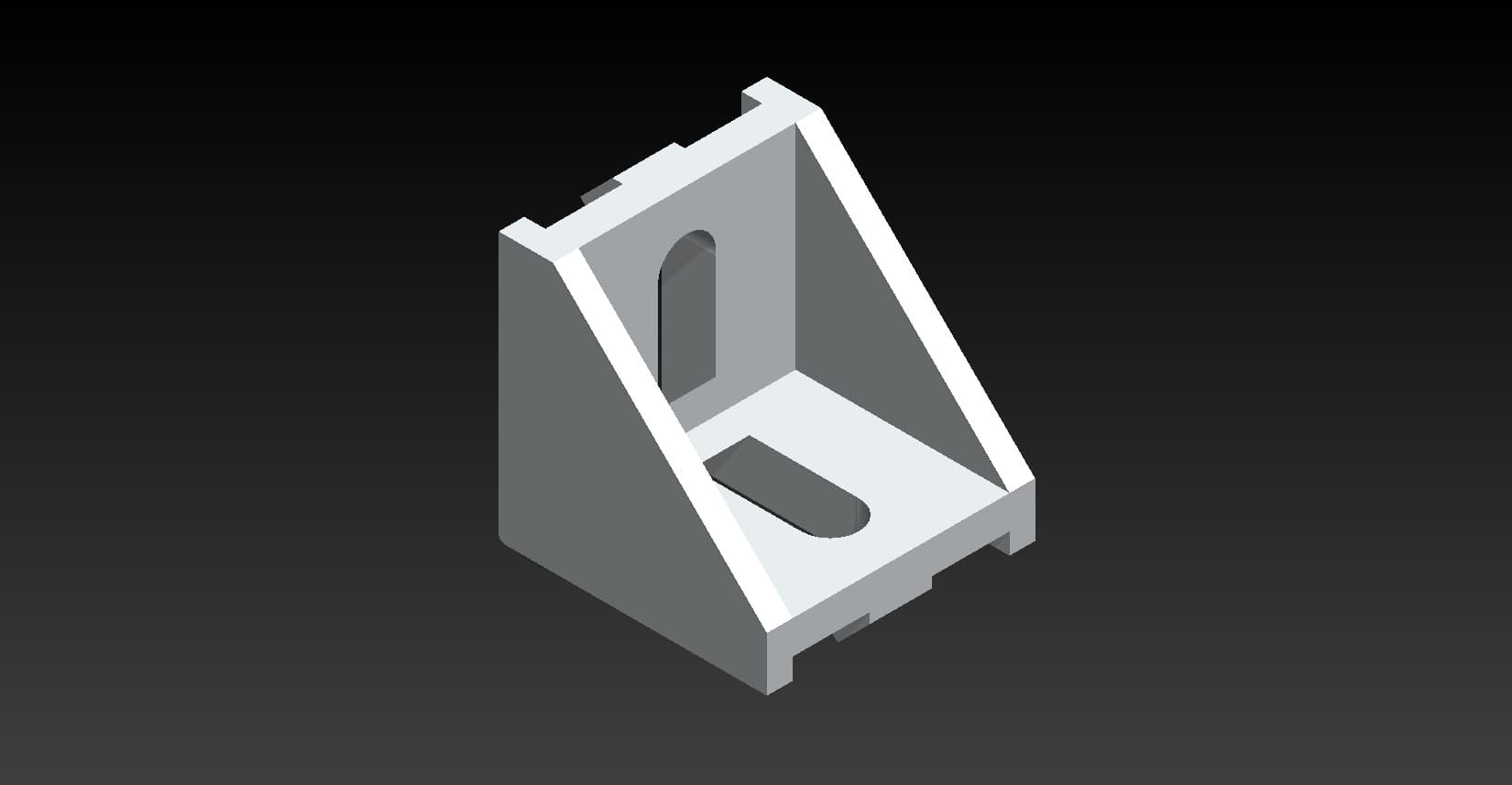 Geniş Köşe Bağlantısı 45x45