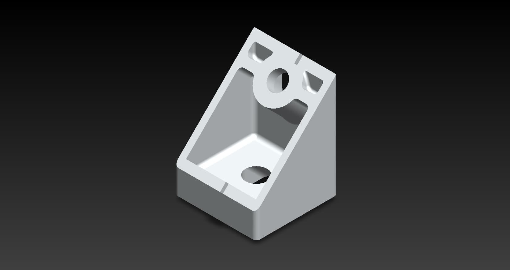 45 Dereceli Köşe Bağlantısı 40x40