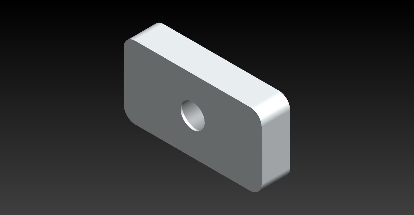 Dikdörtgen Somun Kanalı 8 - M5