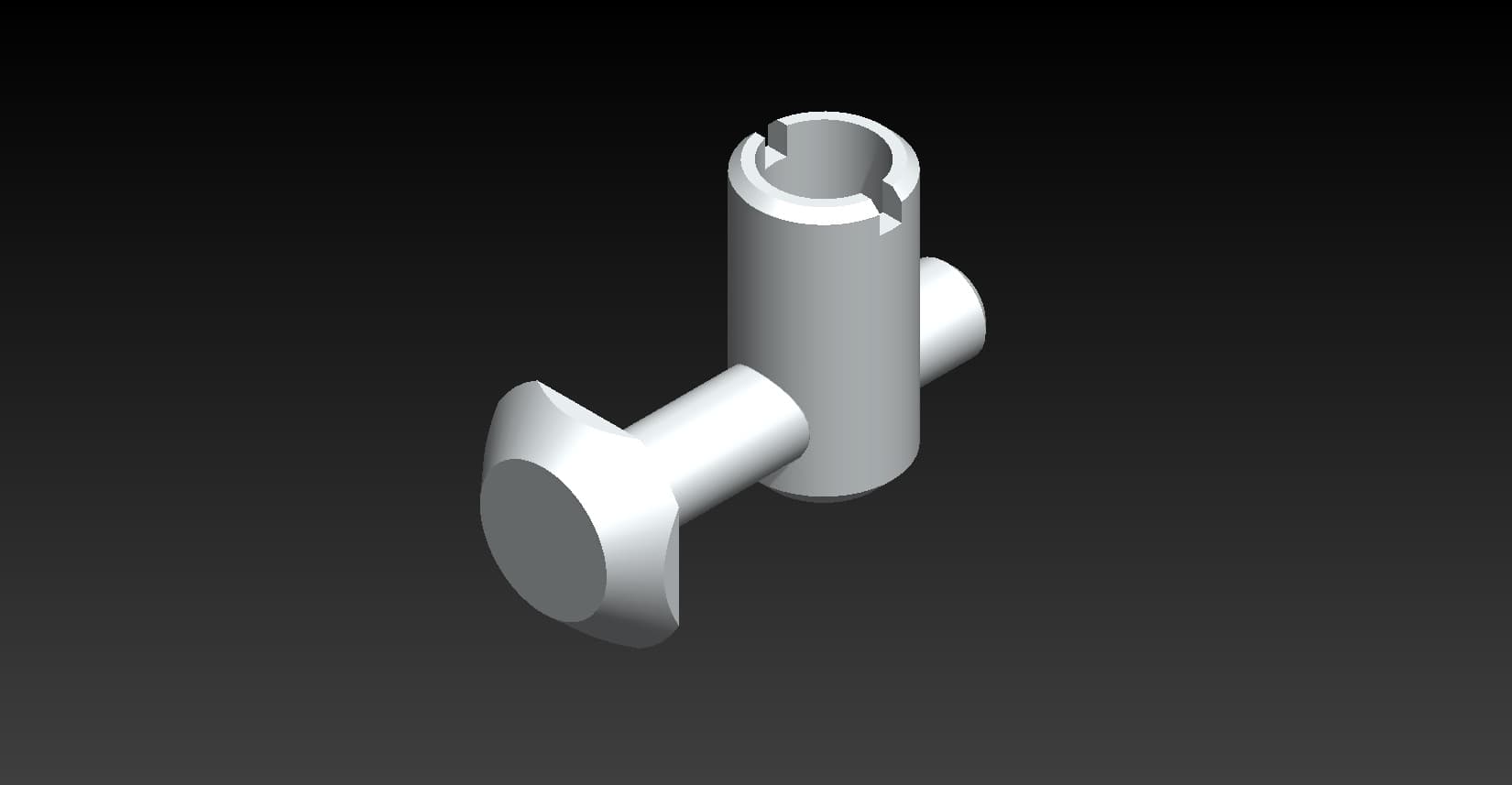 Çektirme Tip Bağlantı Düz 45x45