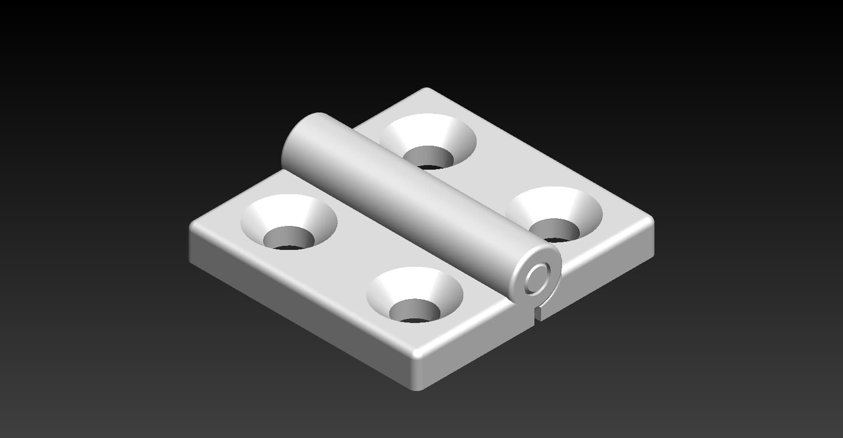 Plastik Menteşe 20x20