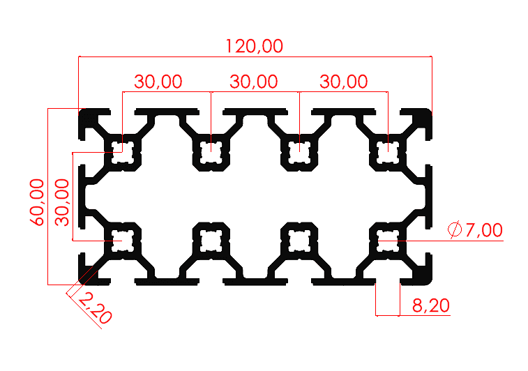 60x120 Hafif Sigma Profil 2