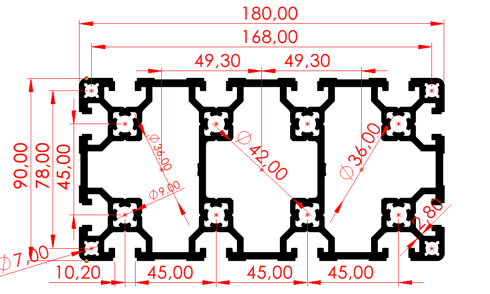 90x180 Hafif Sigma Profil 2