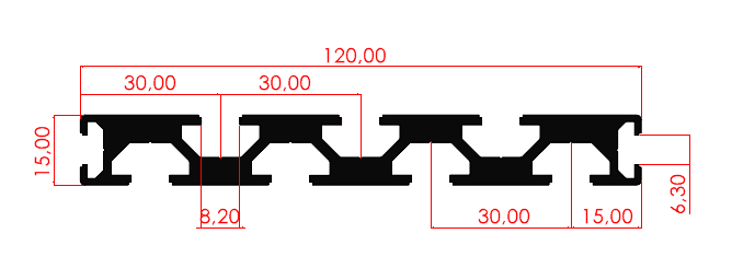 15x120 Sigma Profil Yüzey Kaplama 2