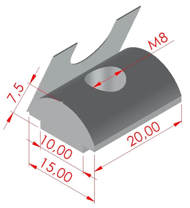 Yaylı Somun Kanal 10 – M8 2