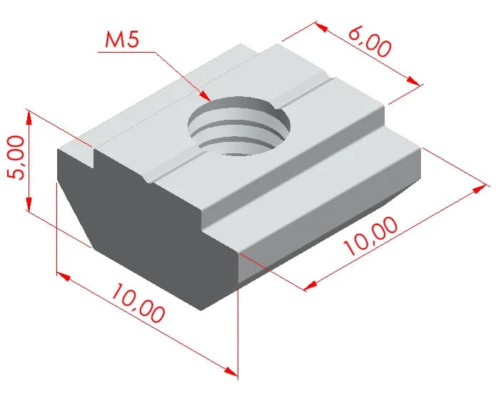 T Kanal Somunları Kanal 6  -  M5