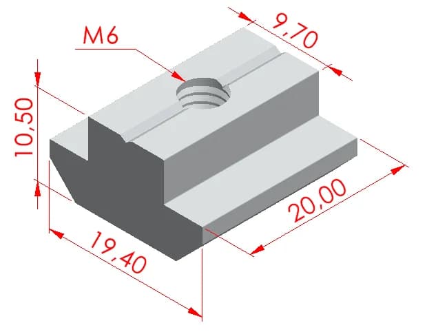 T Kanal Somunu Kanal 10 - M6