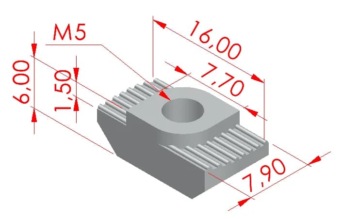  Tırtıllı Somun Kanal 8 – M5 2
