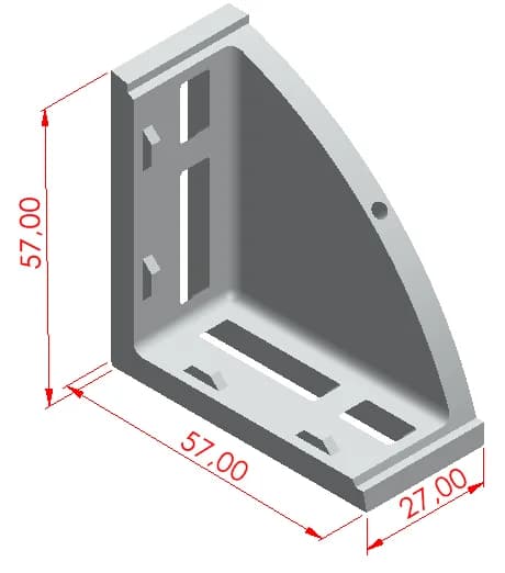 Uzun Köşe Bağlantısı 30x60