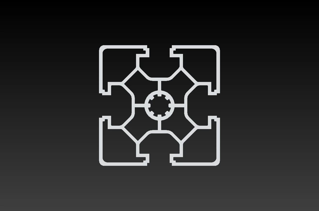 60x60 Tek Kanal Sigma Profil
