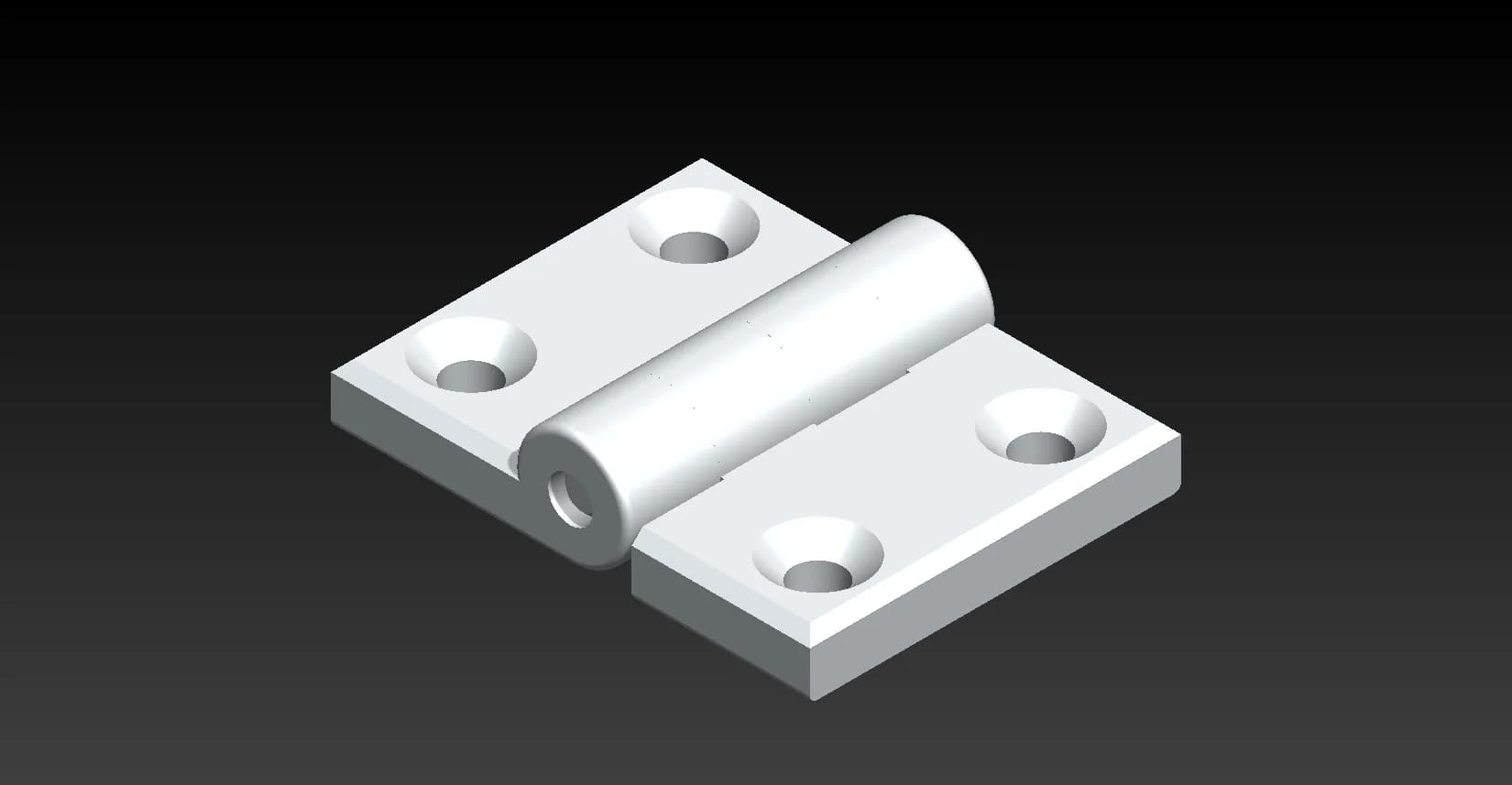Plastik Menteşe 45x45